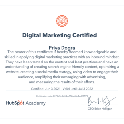 Hubspot social media marketing exam answers