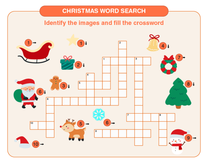 Christmas crossword prestige english hk